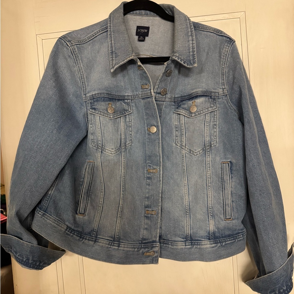 J. Crew Women's Light Blue Jean Jacket